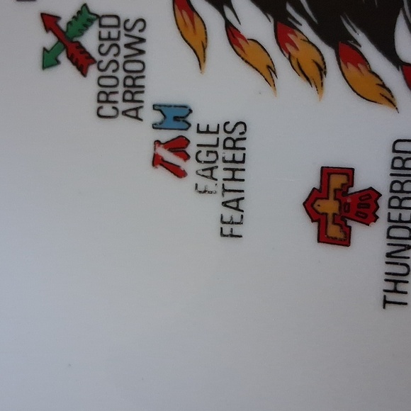 CHIEF RUNNING WATER PLATE - Picture 4 of 5